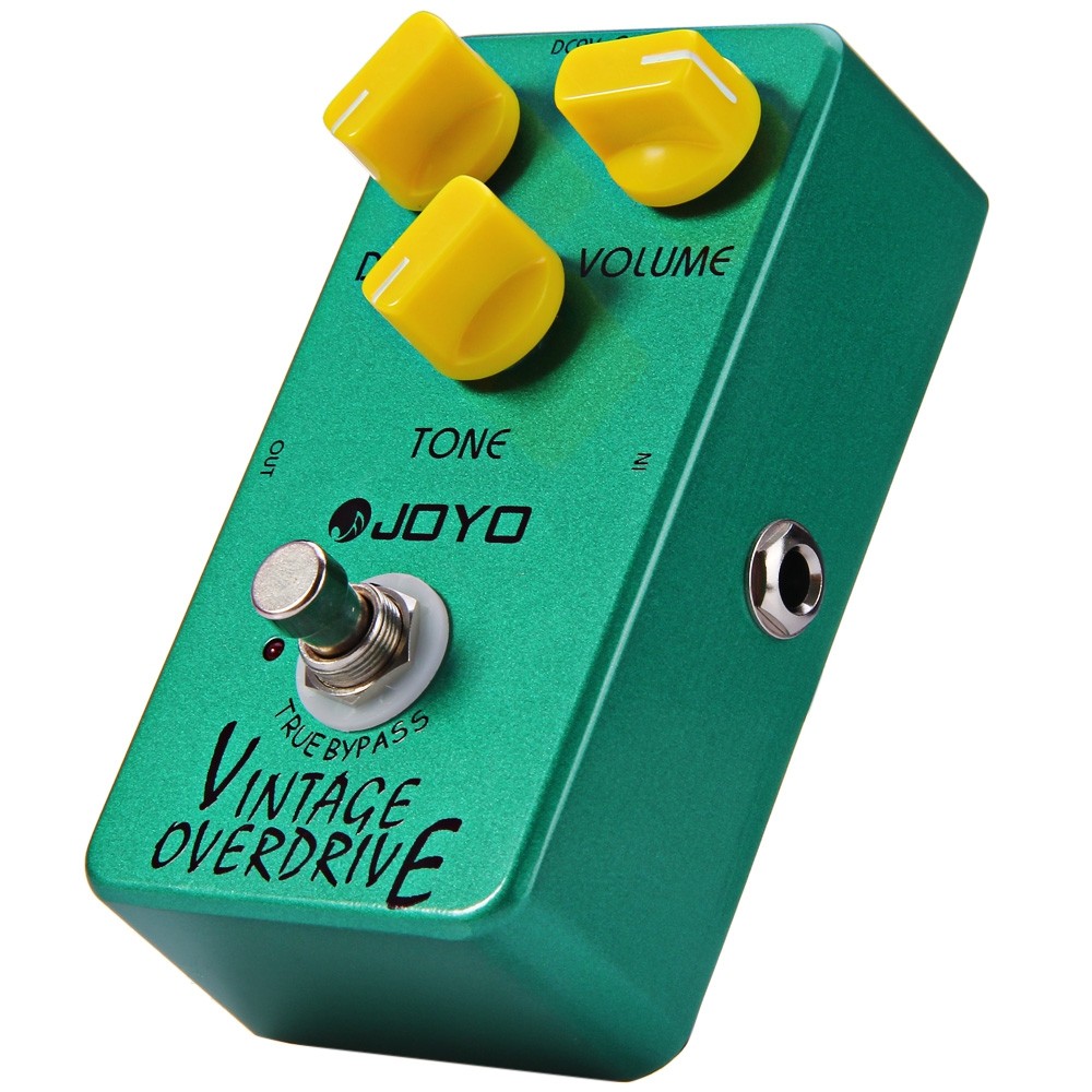 JOYO JF - 01 True Bypass Design Vintage Overdrive Electric Guitar Effect Pedal with Aluminum Alloy Material