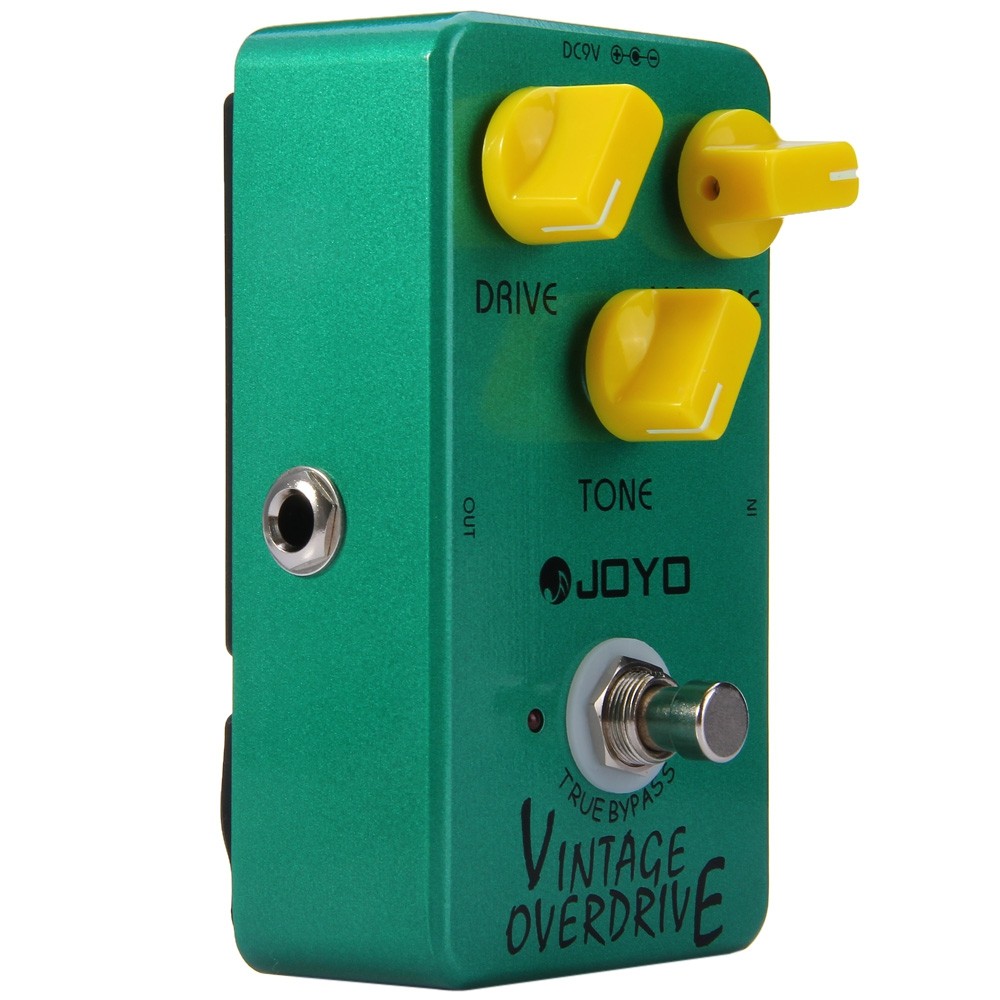 JOYO JF - 01 True Bypass Design Vintage Overdrive Electric Guitar Effect Pedal with Aluminum Alloy Material