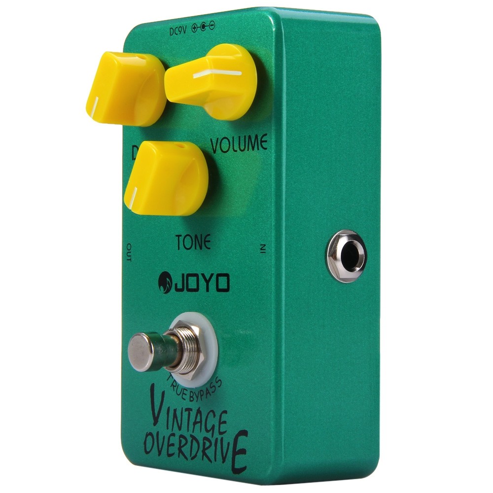 JOYO JF - 01 True Bypass Design Vintage Overdrive Electric Guitar Effect Pedal with Aluminum Alloy Material