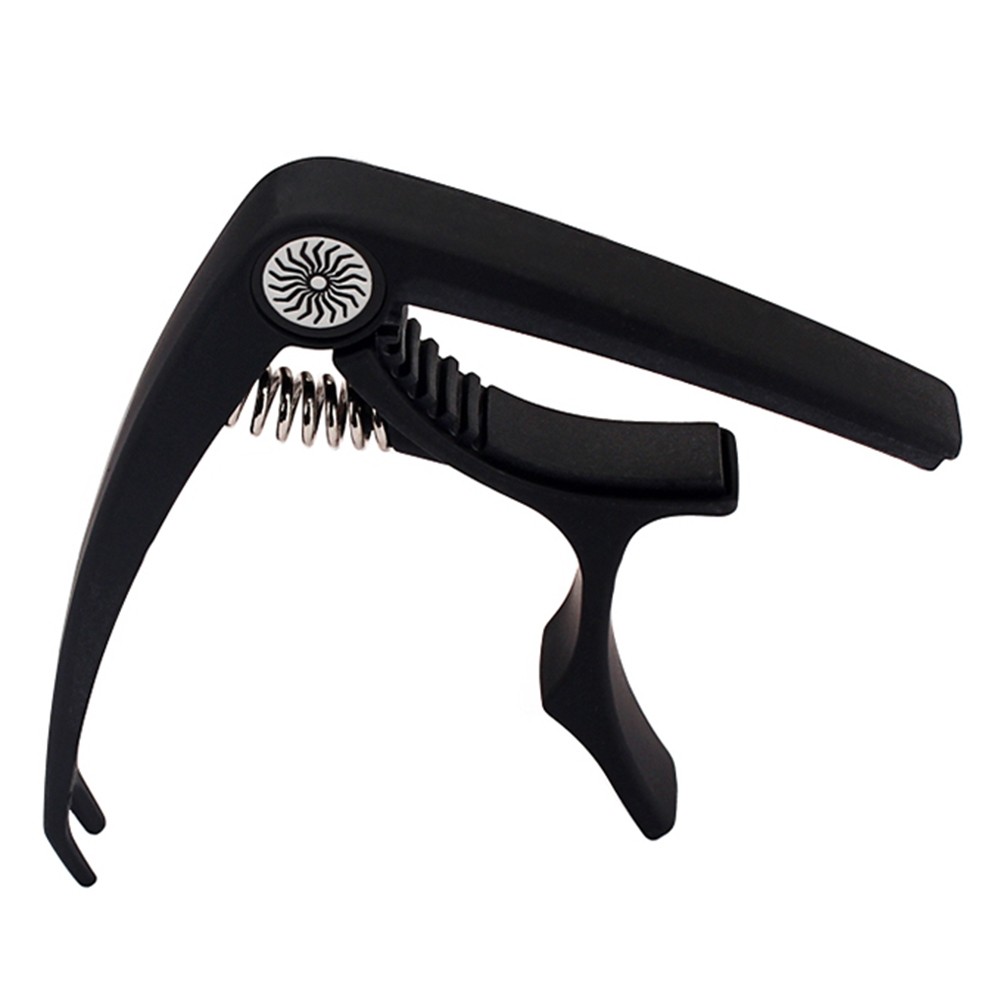 Electric Acoustic Guitar Capo with Bridge Pin Remover