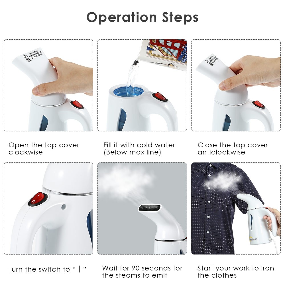 iLifeSmart H110 Garment Steamer Steam Ironing Machine