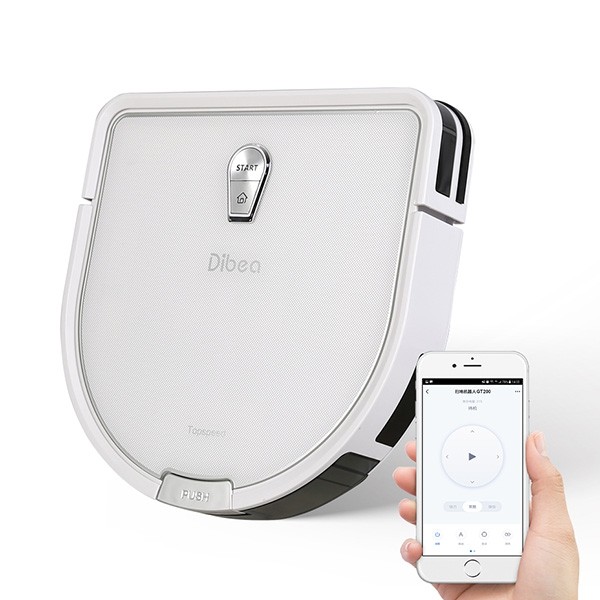 Dibea GT200 Smart Gyroscope Robotic Vacuum Cleaner Automatic Intelligent Cleaning Robot