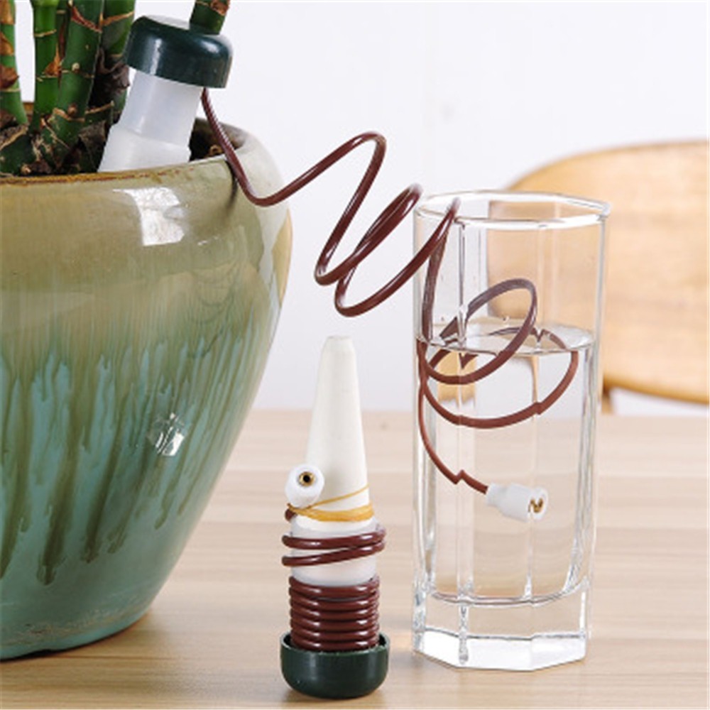 2PCS Creative Gardening Flower Pot Plant Potted Automatic Watering Tools