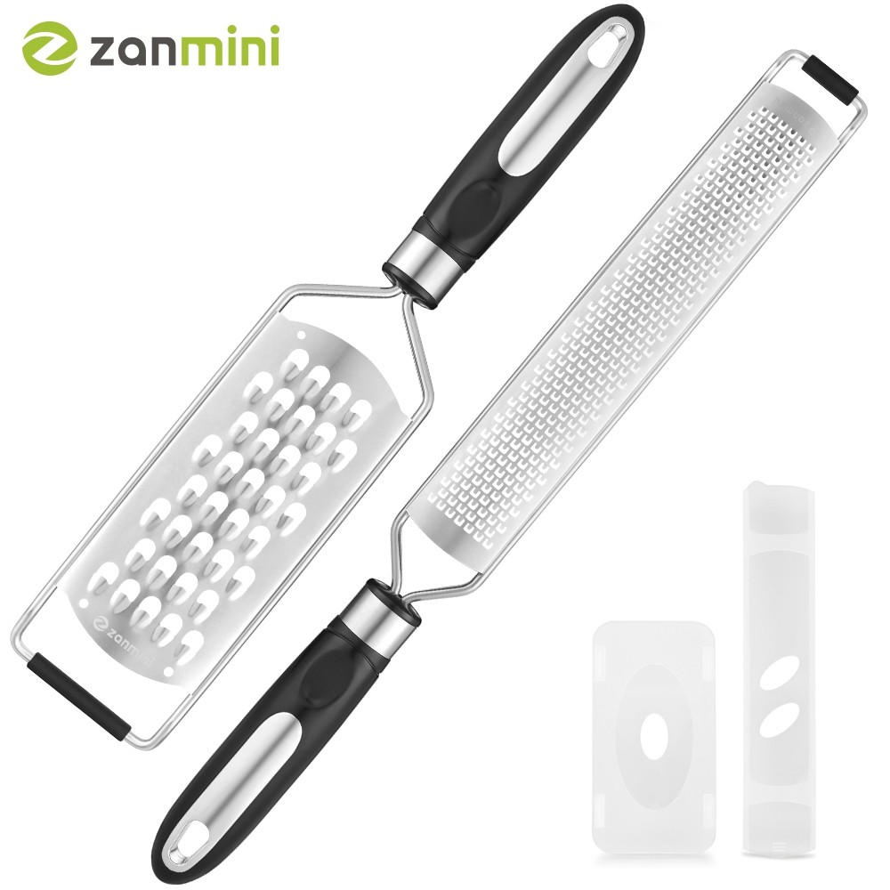 zanmini ZGC Lemon Zester and Cheese Grater Set
