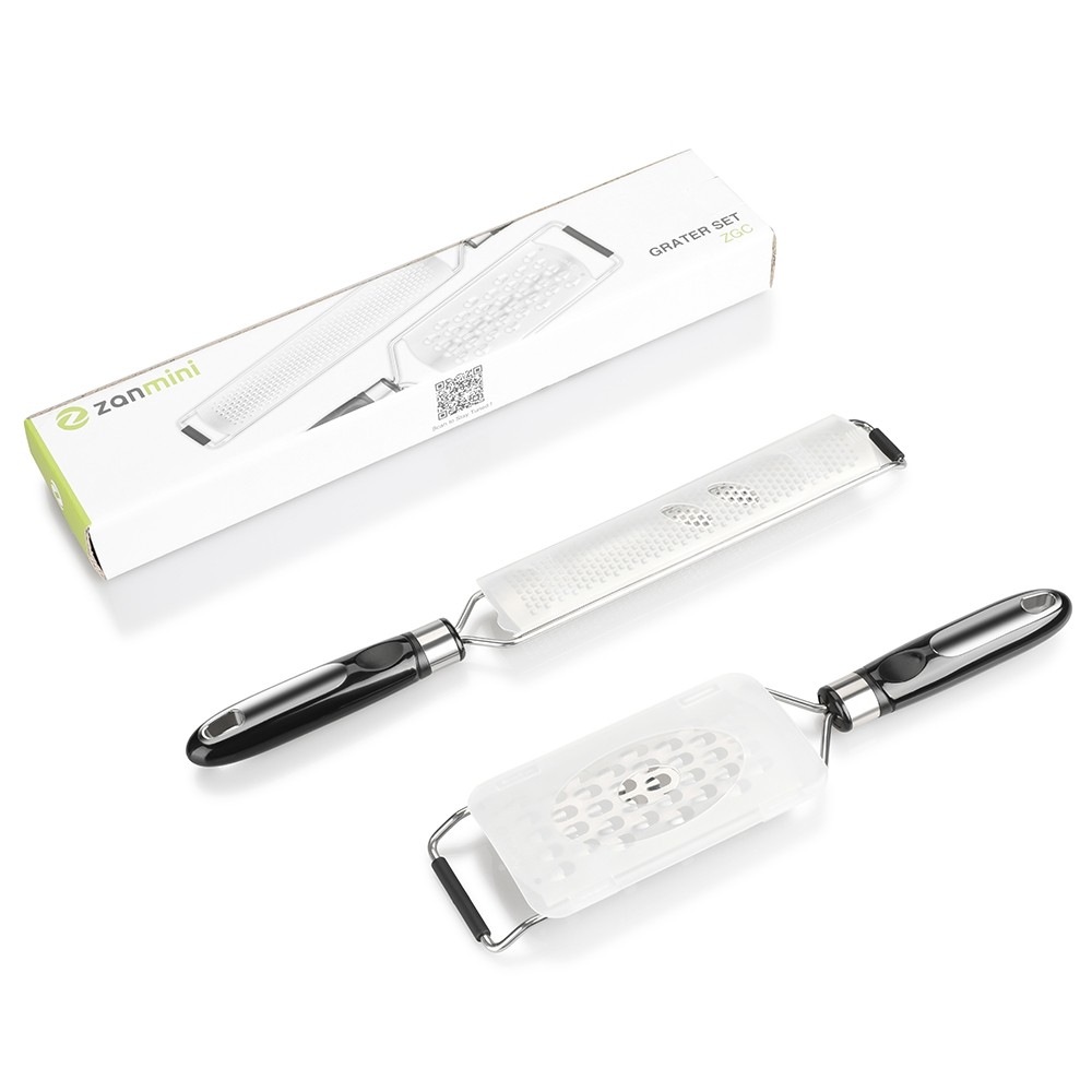 zanmini ZGC Lemon Zester and Cheese Grater Set