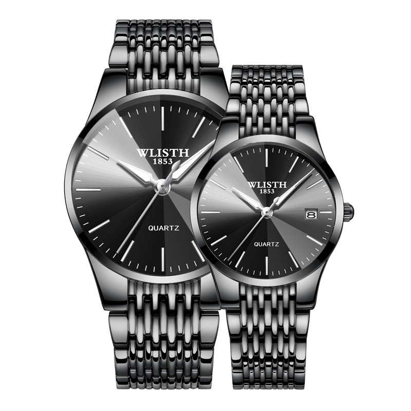 1Pcs Watch new couple watch men's business waterproof watch fashion ladies watch