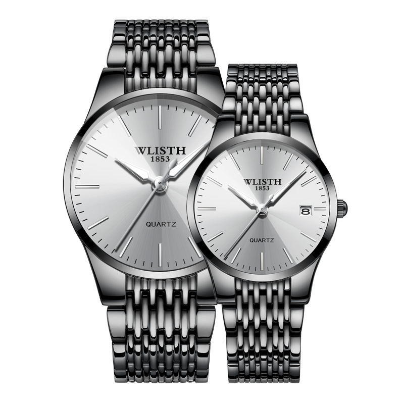 1Pcs Watch new couple watch men's business waterproof watch fashion ladies watch