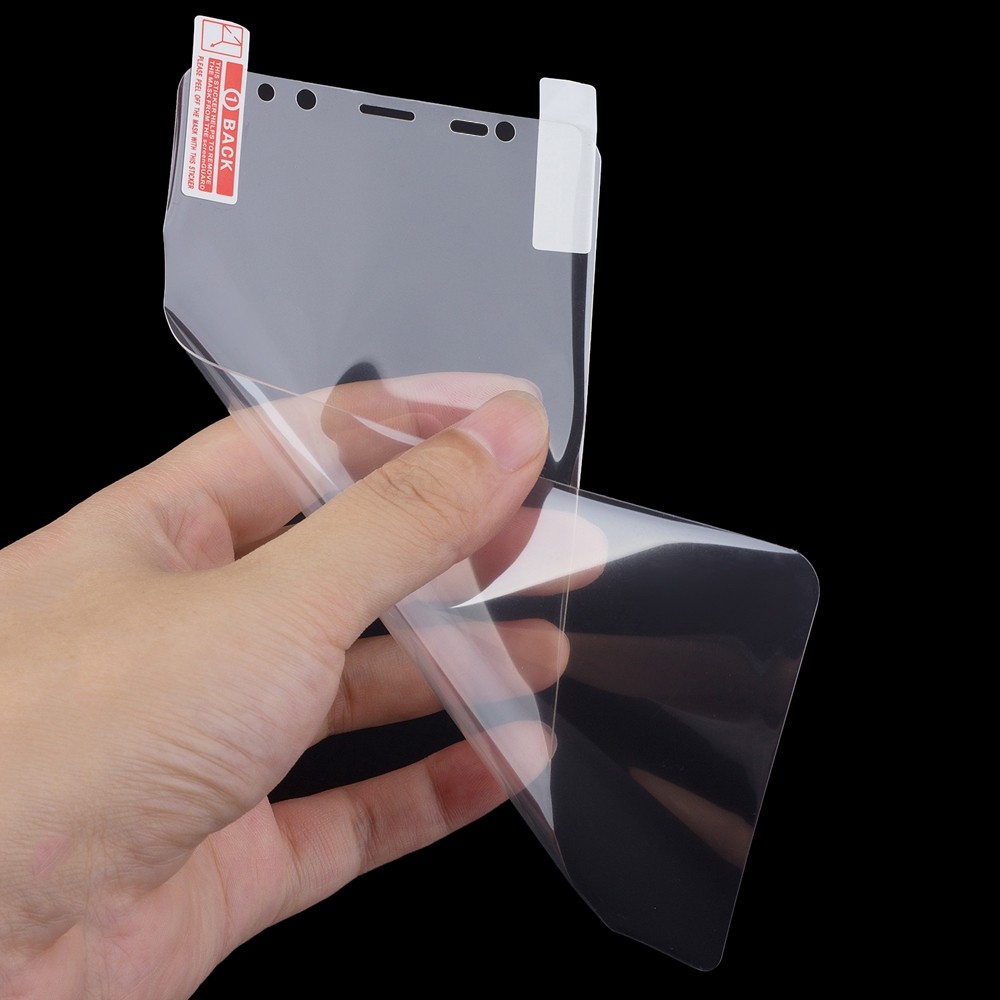 Angibabe Transparent 0.1mm Thickness Full Surface Coverage PET Soft Film for Samsung Galaxy Note 8 6.3 inch