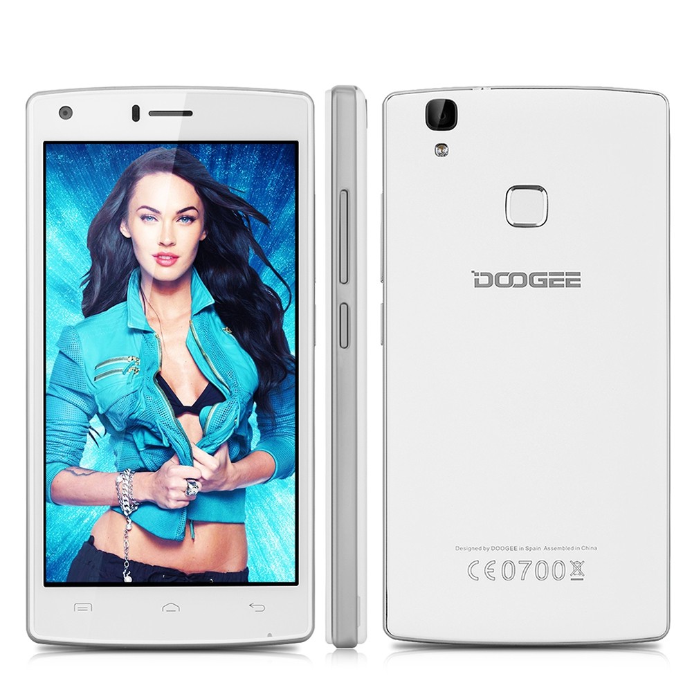 DOOGEE X5 MAX Pro 5.0 inch 4G Smartphone Android 6.0 MTK6737 Quad Core 1.3GHz 2GB RAM 16GB ROM Fingerprint Sensor Sensor Cameras Bluetooth 4.0