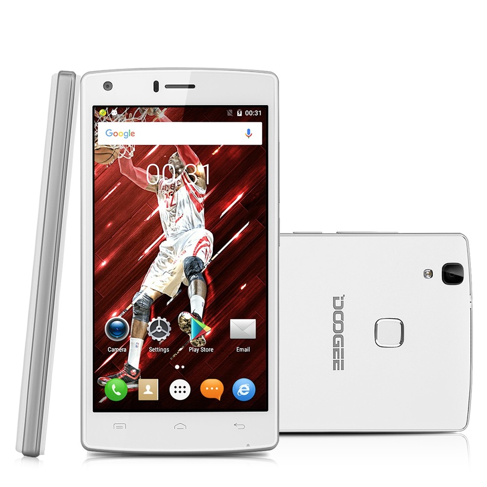 DOOGEE X5 MAX Pro 5.0 inch 4G Smartphone Android 6.0 MTK6737 Quad Core 1.3GHz 2GB RAM 16GB ROM Fingerprint Sensor Sensor Cameras Bluetooth 4.0
