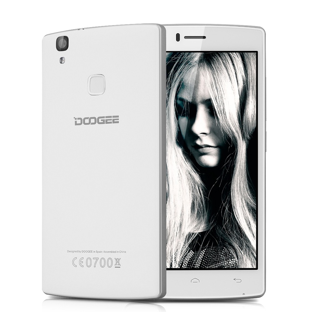 DOOGEE X5 MAX Pro 5.0 inch 4G Smartphone Android 6.0 MTK6737 Quad Core 1.3GHz 2GB RAM 16GB ROM Fingerprint Sensor Sensor Cameras Bluetooth 4.0