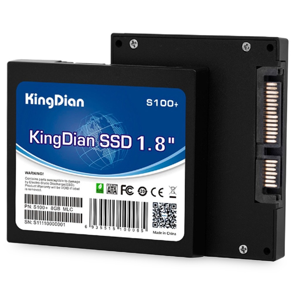 KingDian S100+ SSD Solid State Drive 1.8 inch SATA2 Hard Disk for Laptop