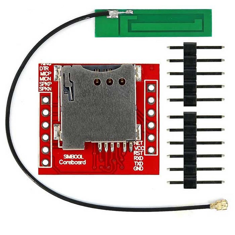 SIM800L GPRS Adapter Plate GSM Module MicroSIM Card Core Board