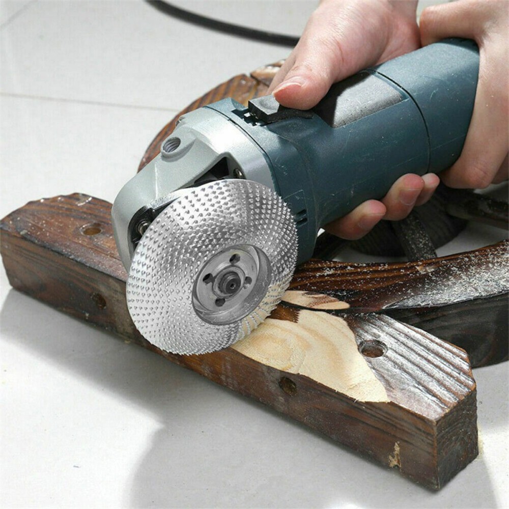 Angle Grinder Shaping Disc Wood Carving Sanding Tool Cambered Surface Grinding Wheel