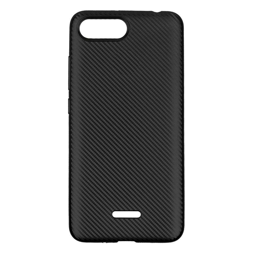 Ultra-slim TPU Carbon Fiber Matte Phone Back Case for Xiaomi Redmi 6A