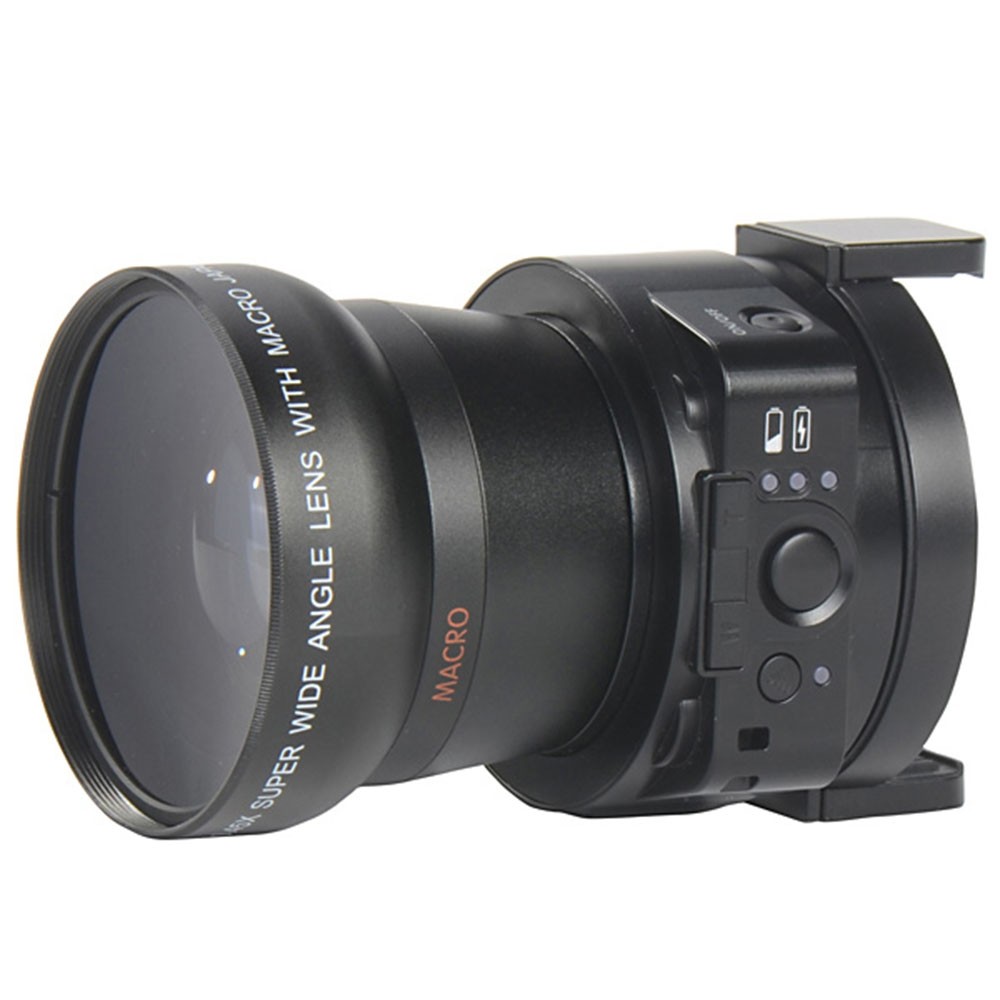 AMKOV LENS - OX5 WIFI H.264 / MOV 20 Mega Pixels 1080P Camera 120 Degrees Wide Angle Lens 5X Optical Zoom