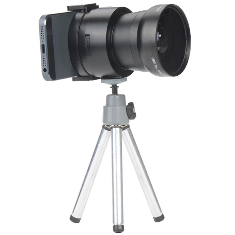 AMKOV LENS - OX5 WIFI H.264 / MOV 20 Mega Pixels 1080P Camera 120 Degrees Wide Angle Lens 5X Optical Zoom