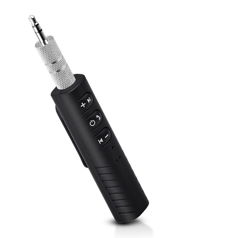 Universal 3.5mm Jack Bluetooth Car Auto AUX Kit Handsfree Music Audio Receiver Adapter for Speaker Headphone