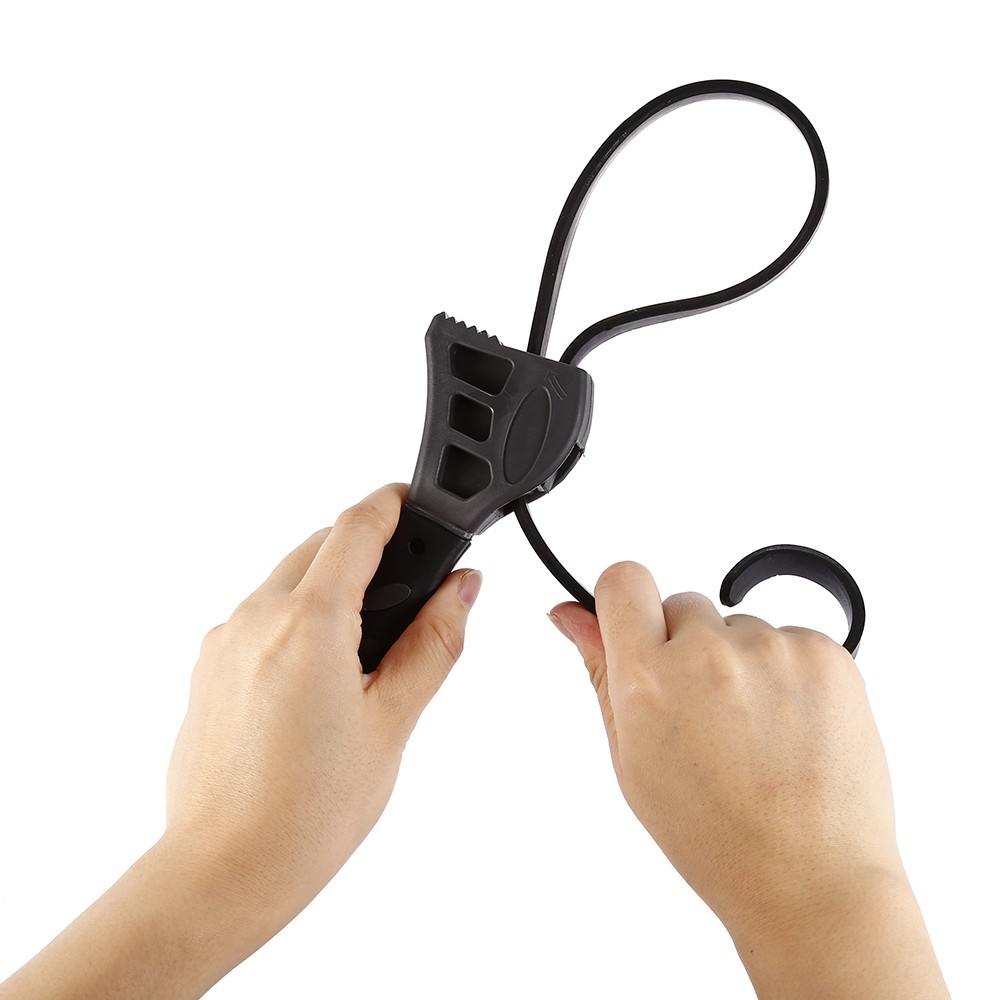 Adjustable Universal Multi-function Rubber Strap Wrench Bottle Opener Car Repair Tools