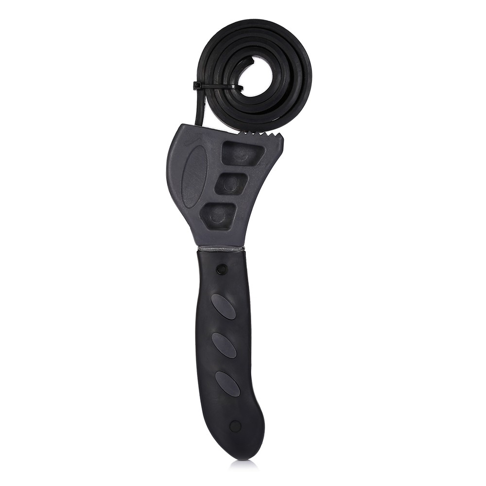 Adjustable Universal Multi-function Rubber Strap Wrench Bottle Opener Car Repair Tools