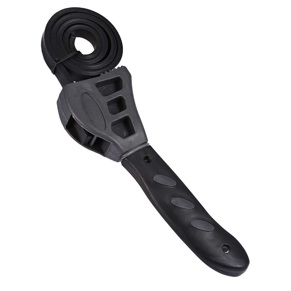 Adjustable Universal Multi-function Rubber Strap Wrench Bottle Opener Car Repair Tools