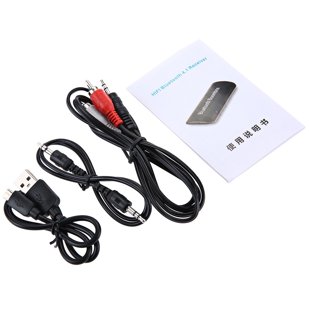 B2 Portable Design Universal Wireless HiFi Bluetooth 4.1 Receiver with 3.5mm Audio Port