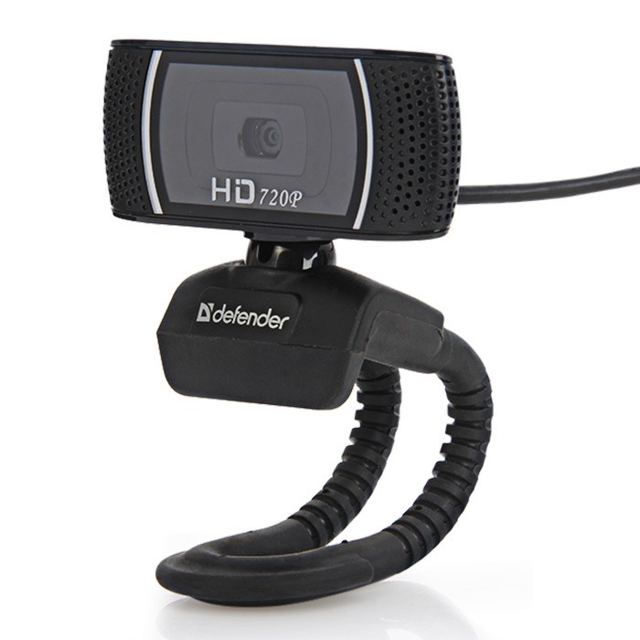 Defender 360 Degree Rotatable 2MP HD Webcam Clip-on Web PC Camera 1280 x 720 Resolution for PC Laptop