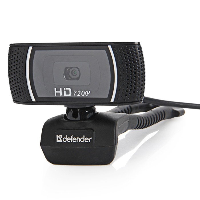Defender 360 Degree Rotatable 2MP HD Webcam Clip-on Web PC Camera 1280 x 720 Resolution for PC Laptop