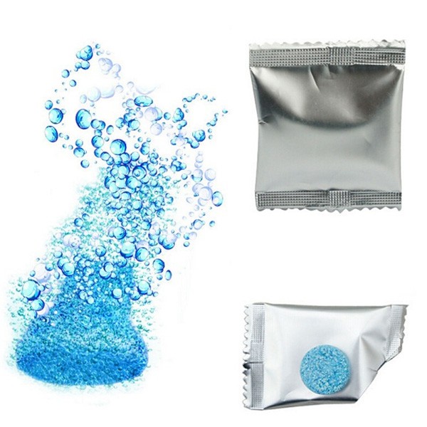 Professional Solid Ultra Glass Cleaner Effervescent Tablet 5PCS