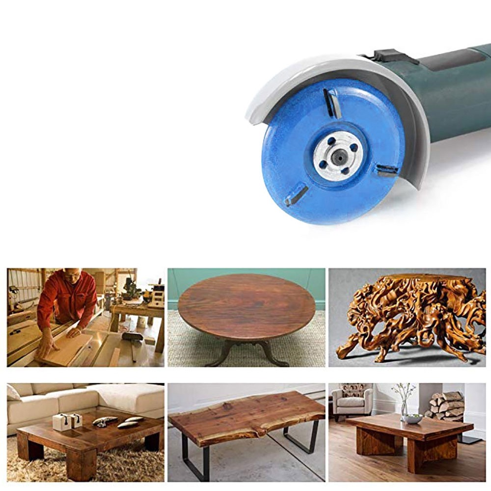 90mm Arc Wood Carving Disc Angle Grinder Attachment Multifunction Milling Cutter