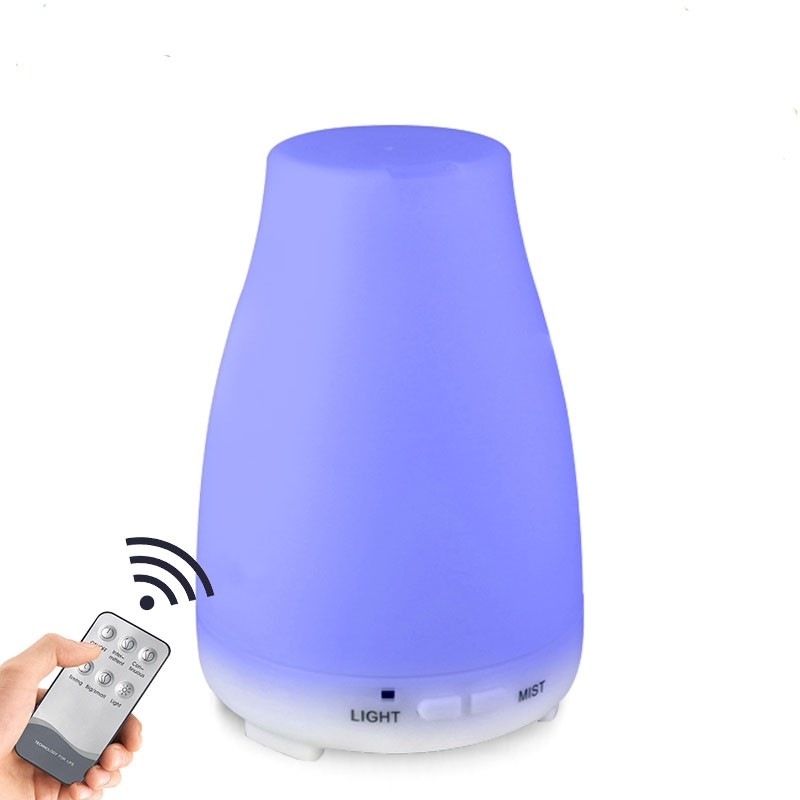 Remote Control Aroma Diffuser 200ML Essential Oil Diffuser 7 LED Humidifier