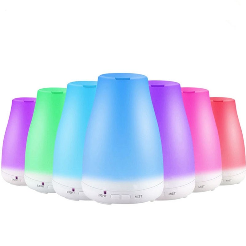 Remote Control Aroma Diffuser 200ML Essential Oil Diffuser 7 LED Humidifier