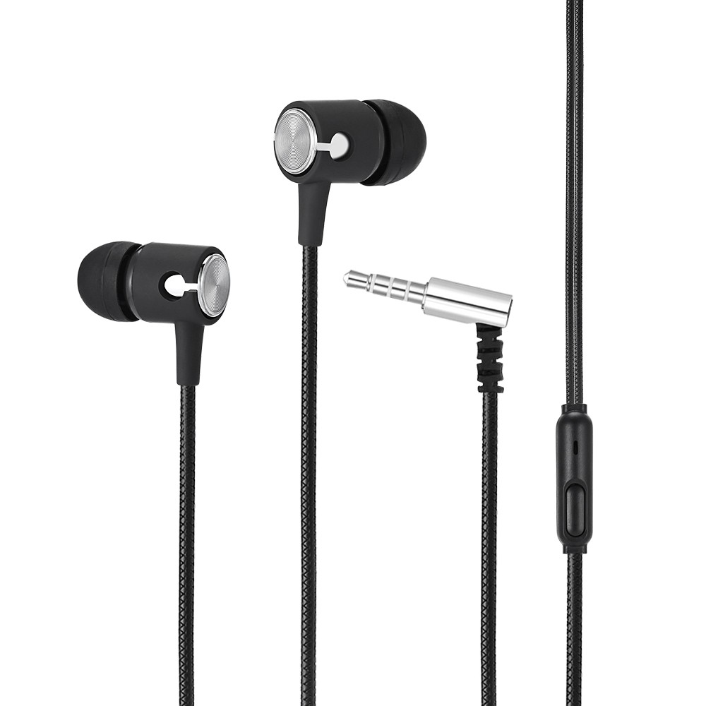 K20 Wired Stereo Earphone Universal In-ear Earbuds with Mic
