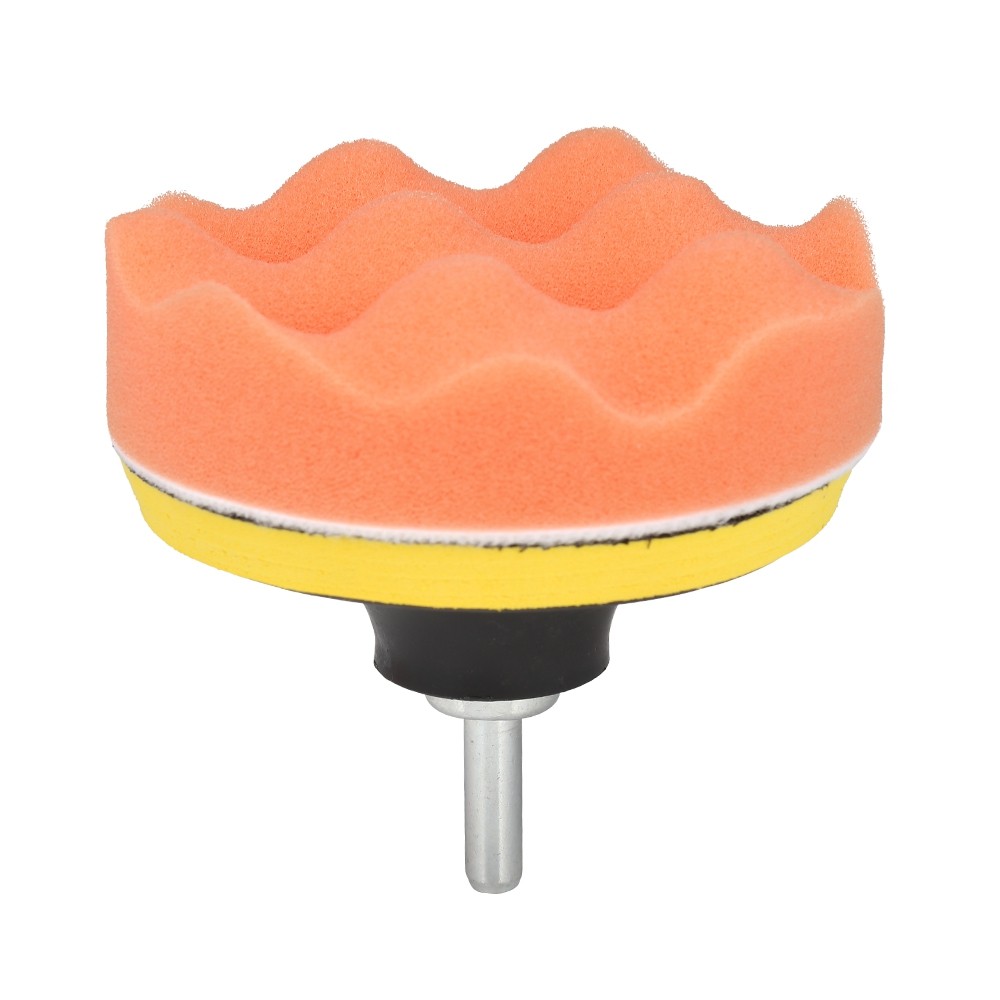 6pcs 4 inch Polishing Sponge Wheel Buffing Waxing Pad