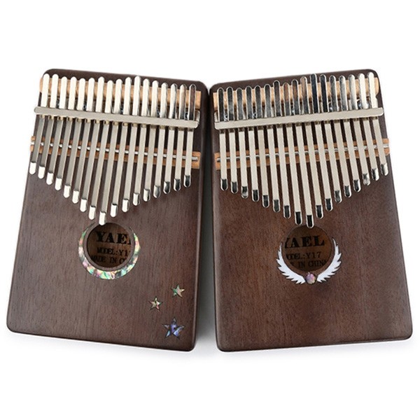Portable Kalimba Thumb Piano 17 Tone Finger Percussion Keyboard