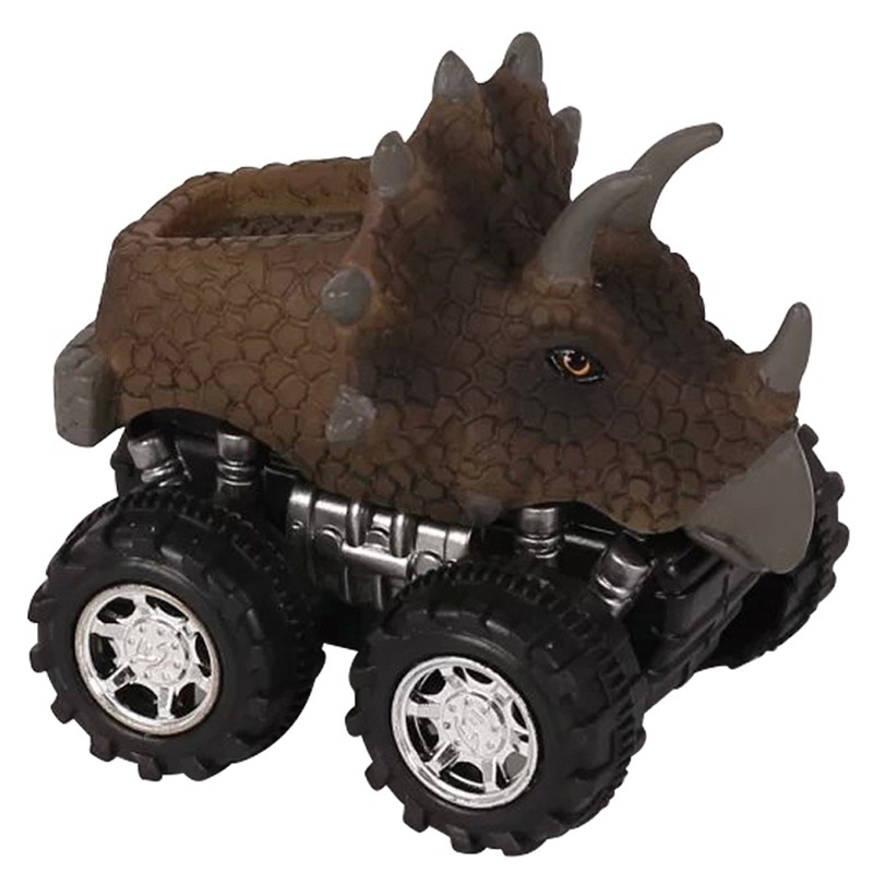 Mini Dinosaur Model Dinosaur Toy Car Model Pull Back Car