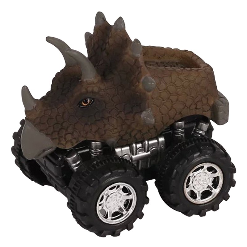 Mini Dinosaur Model Dinosaur Toy Car Model Pull Back Car