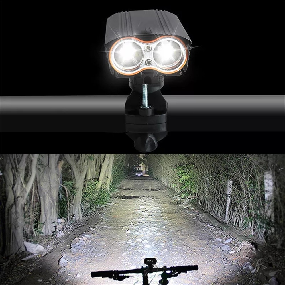 T6 Highlight USB Charging Waterproof Mountain Bike Riding Lights