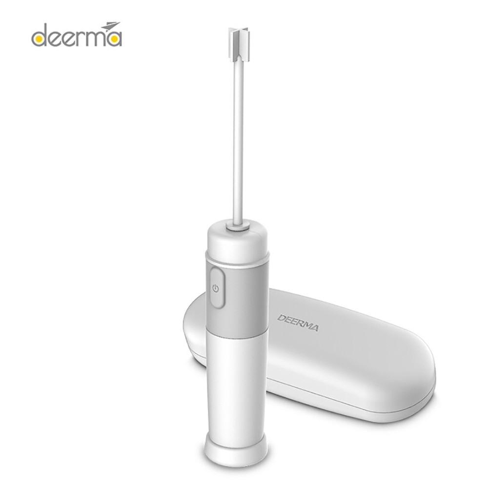 Deerma JB01 Mini Electric Egg Beater Milk Cream Coffee Mixer 6000 RPM Battery-powered Design