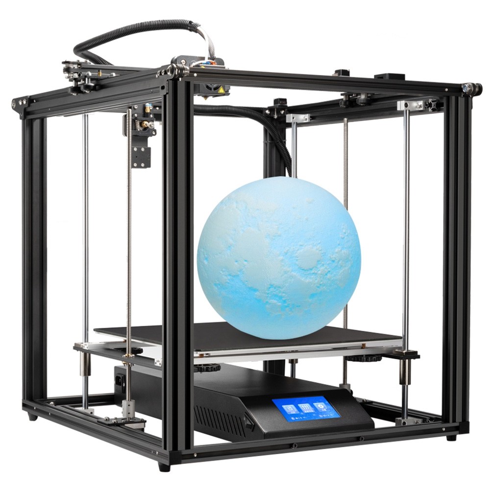 Creality Ender-5 Plus 3D Printer Kit 350 x 350 x 400mm Large Print Size Support Auto Bed Leveling / Resume Print / Filament Run-out Detection / Dual Z-Axis / 4.3 inch Display