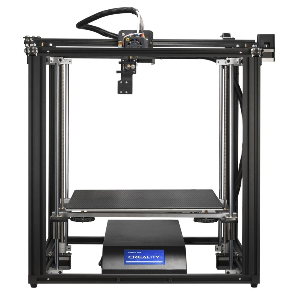 Creality Ender-5 Plus 3D Printer Kit 350 x 350 x 400mm Large Print Size Support Auto Bed Leveling / Resume Print / Filament Run-out Detection / Dual Z-Axis / 4.3 inch Display