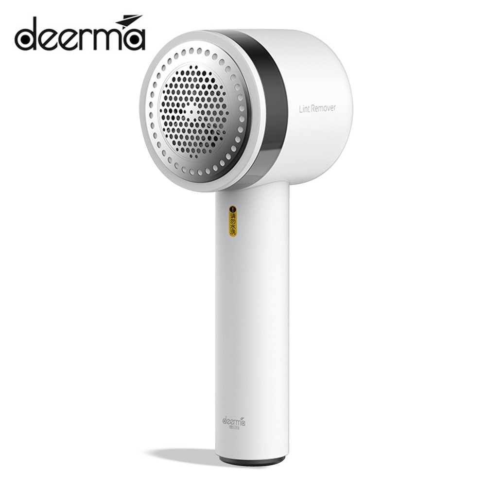 Deerma Electric Lint Remover White Portable Hair Ball Trimmer