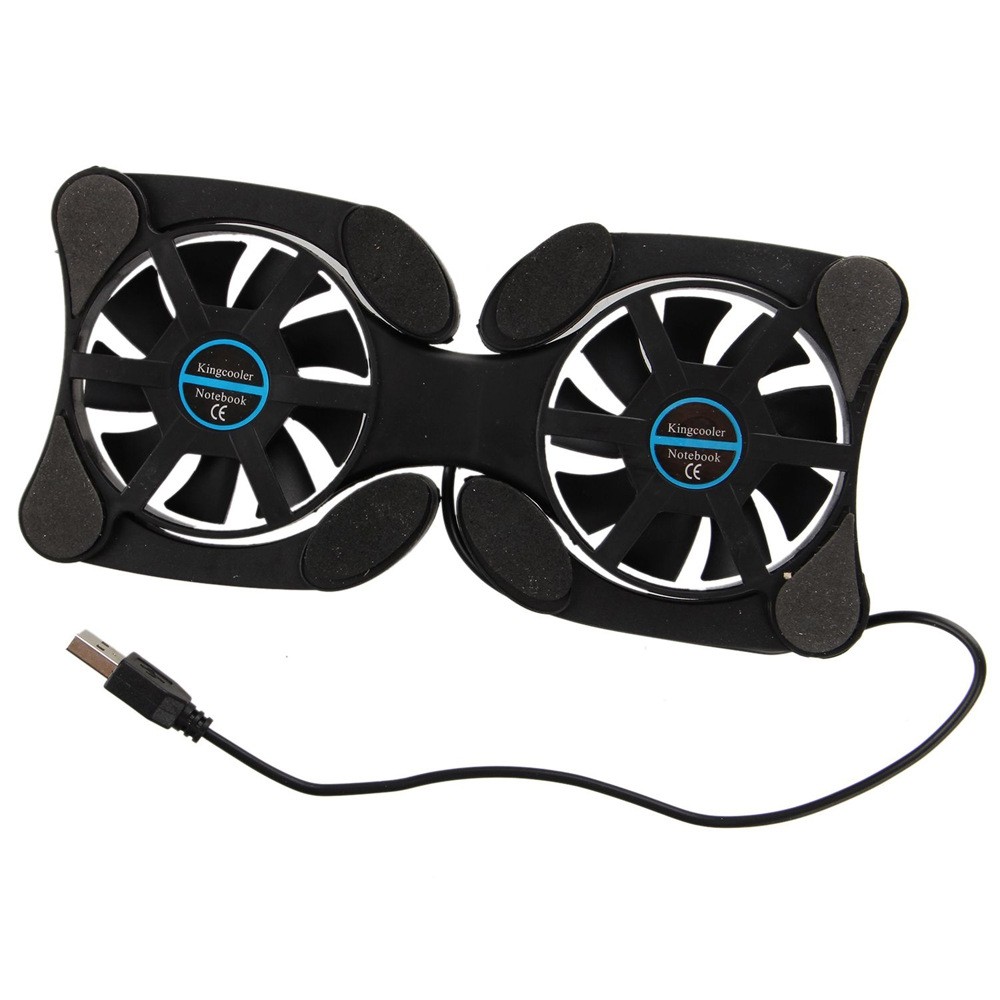 USB Mini Laptop Fan Cooler Cooling Pad Folding Coller Fan