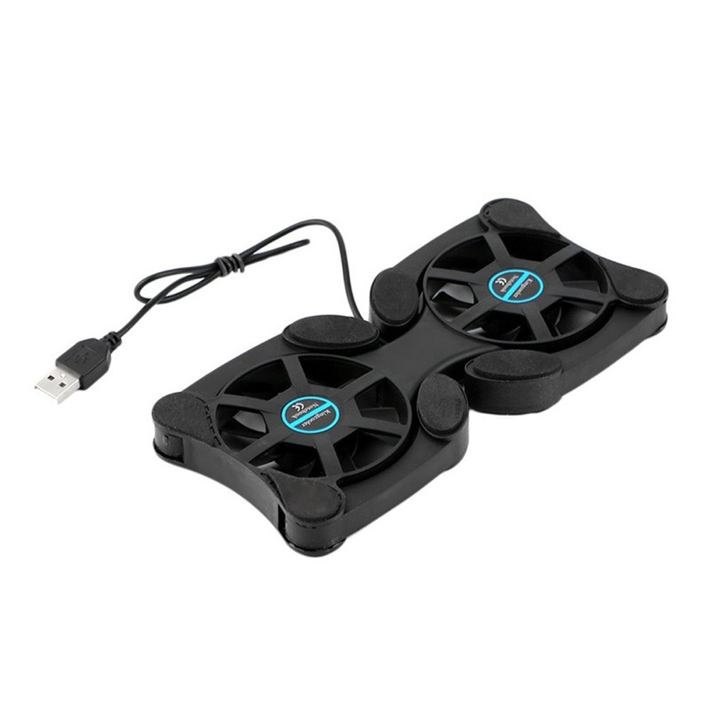 USB Mini Laptop Fan Cooler Cooling Pad Folding Coller Fan