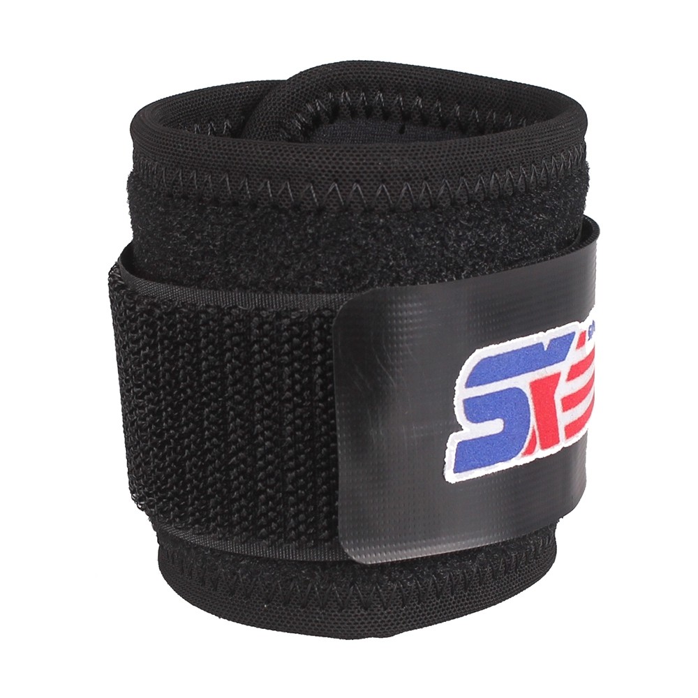 Shou Xin SX601 Classic Sports Gym Elastic Stretchy Wrist Joint Brace Support Wrap Band - Black