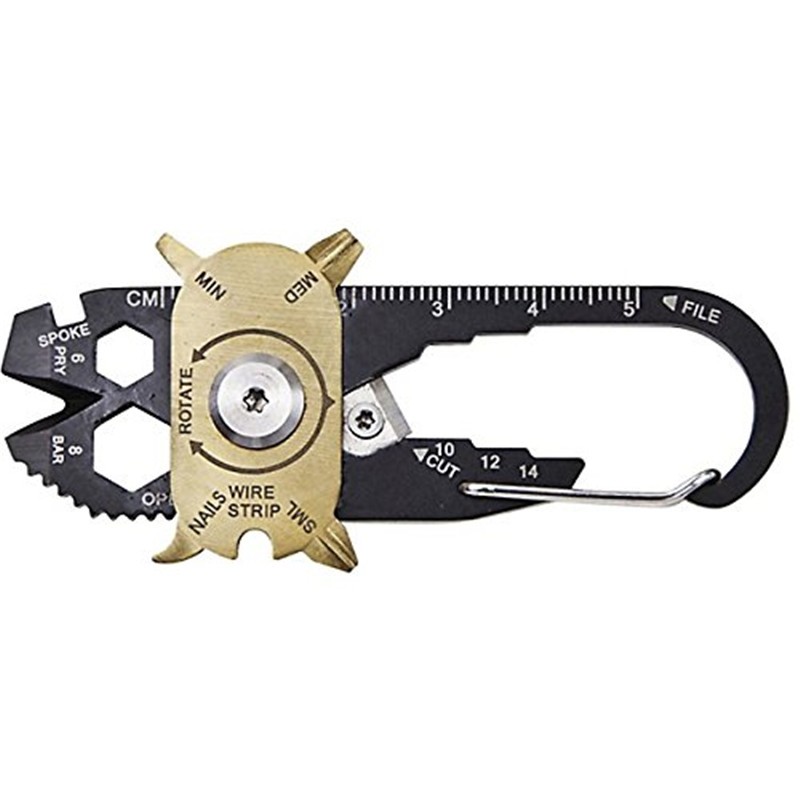 20 in 1 Multitool Roulette Stainless Steel Screwdriver Wrench EDC Gadgets