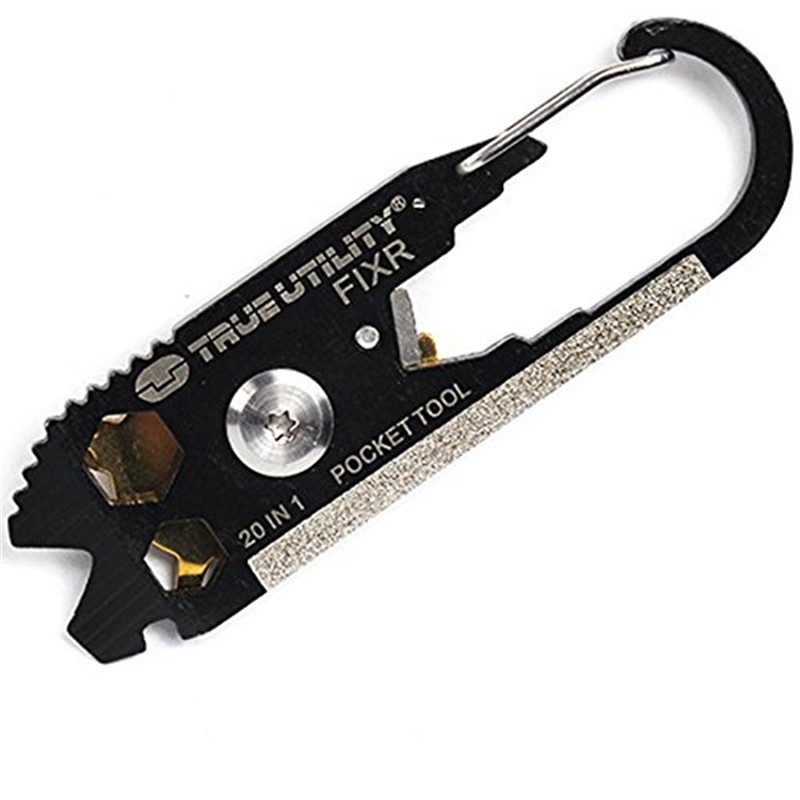 20 in 1 Multitool Roulette Stainless Steel Screwdriver Wrench EDC Gadgets