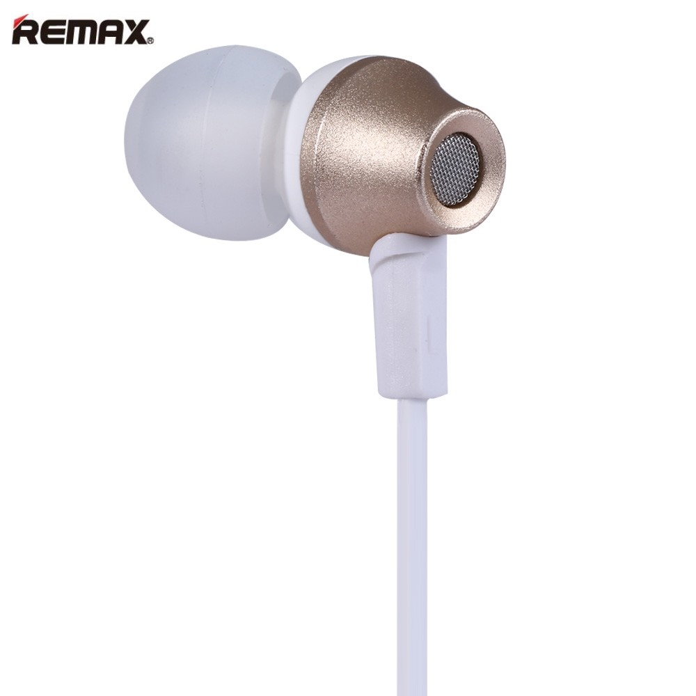 REMAX RM 610D 3.5mm Plug Headphone In-Line Control Stereo Earphone
