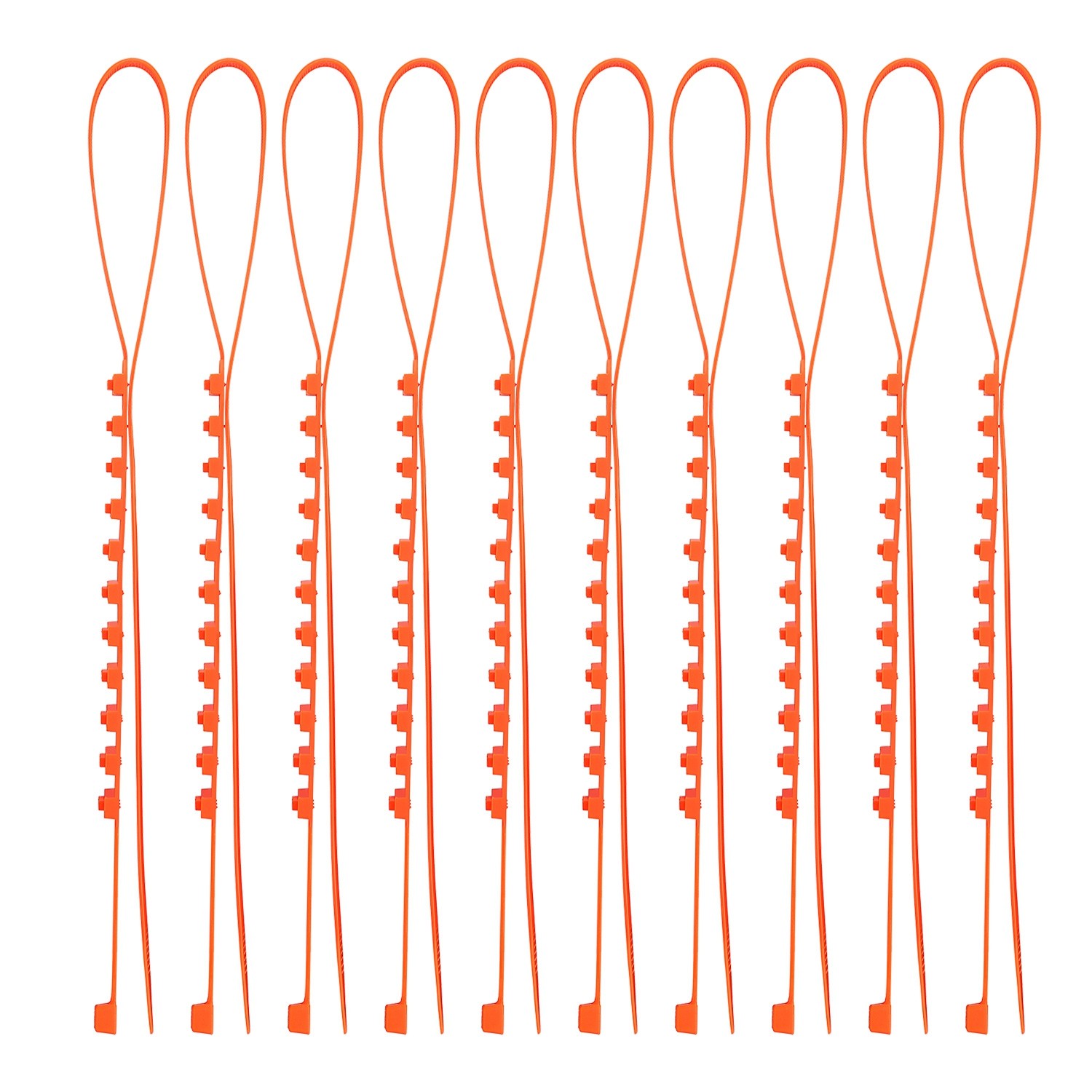 10PCS AutoLover 900AST Universal Car Tyre Anti-skid TPU Chains for Road Safety