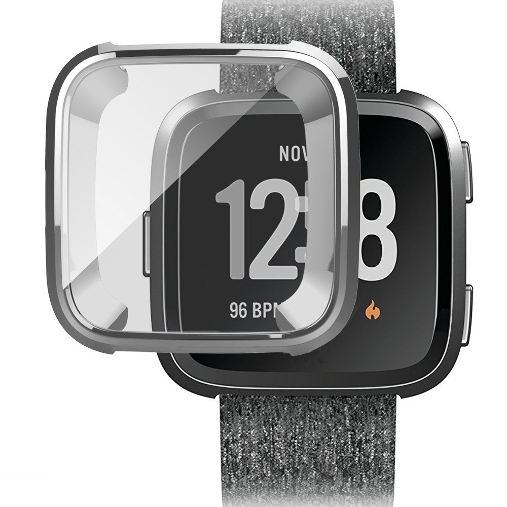 Case for Fitbit Versa Smart Watch Plating Full Protect Cover Soft TPU